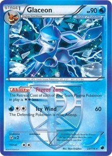 Glaceon #23 Deck Exclusives