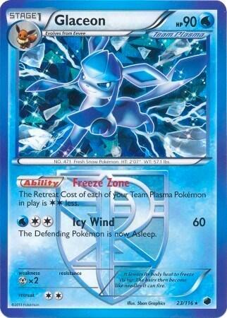 Glaceon #23 Deck Exclusives