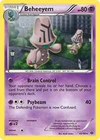 Beheeyem #62 Blister Exclusives