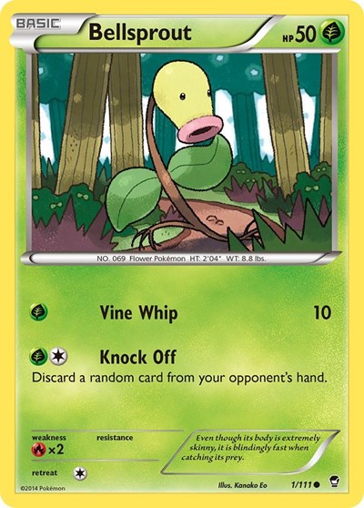 Bellsprout #1 XY - Furious Fists