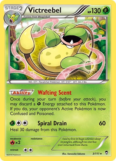 Victreebel #3 XY - Furious Fists