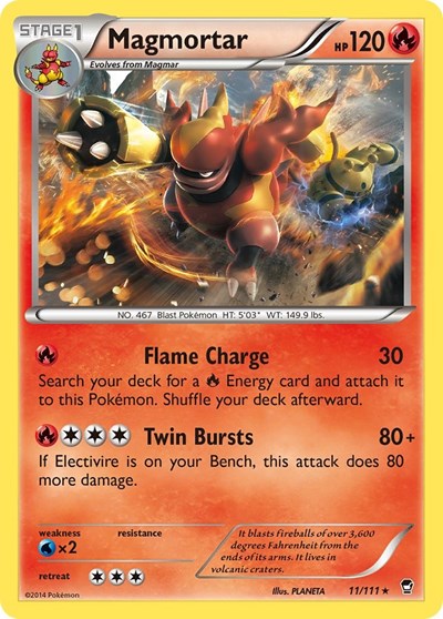 Magmortar #11 XY - Furious Fists