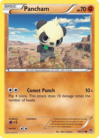 Pancham #60 XY - Furious Fists