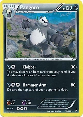 Pangoro #68 Deck Exclusives