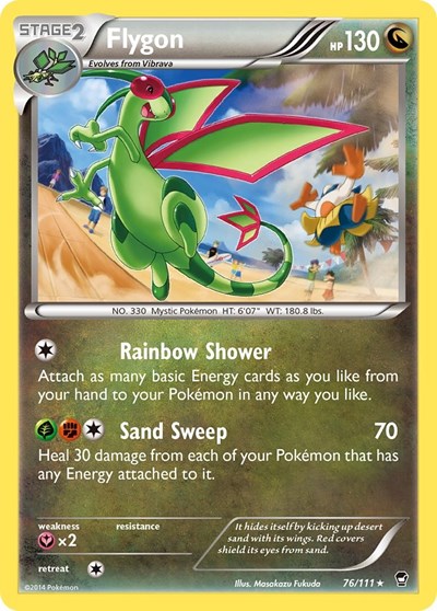 Flygon #76 XY - Furious Fists