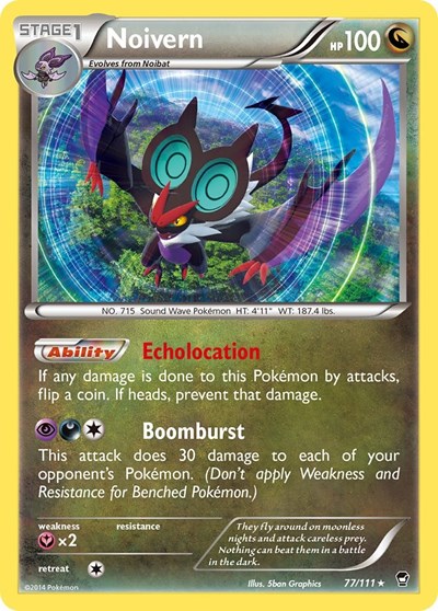 Noivern #77 XY - Furious Fists