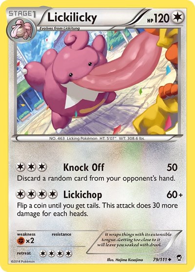 Lickilicky #79 XY - Furious Fists
