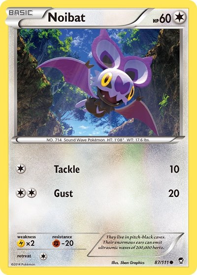 Noibat #87 XY - Furious Fists