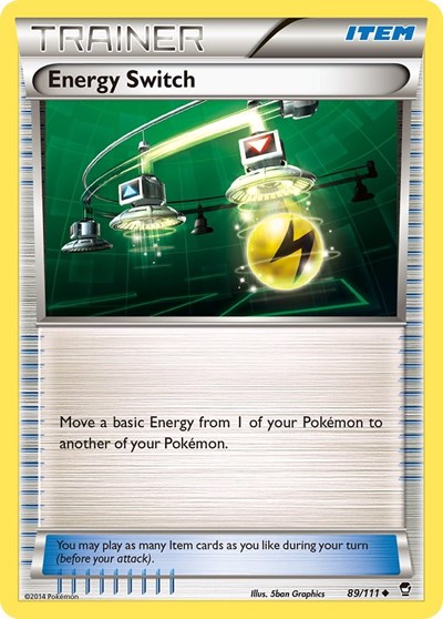 Energy Switch #89 XY - Furious Fists