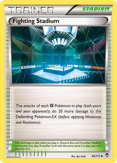 Fighting Stadium #90 XY - Furious Fists