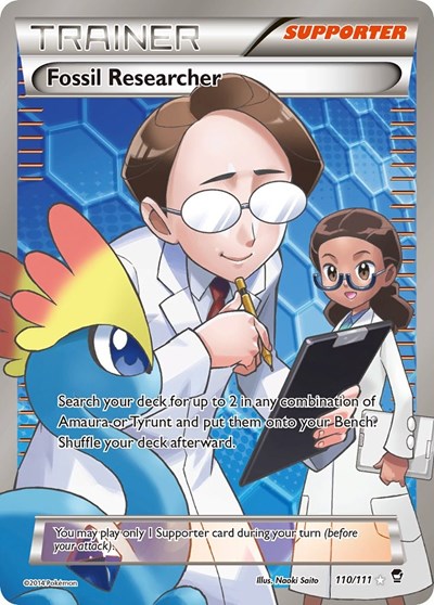 Fossil Researcher #110 XY - Furious Fists