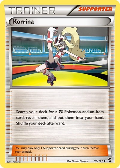 Korrina #95 XY - Furious Fists