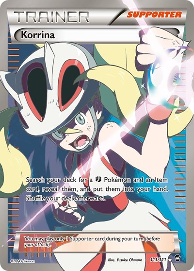 Korrina #111 XY - Furious Fists