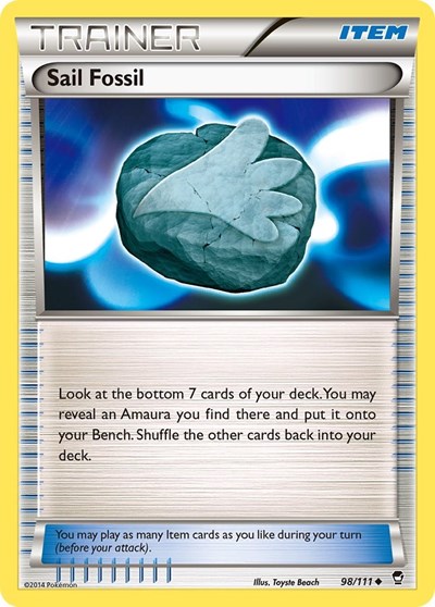Sail Fossil #98 XY - Furious Fists