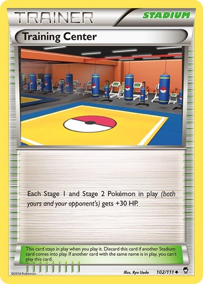 Training Center #102 XY - Furious Fists