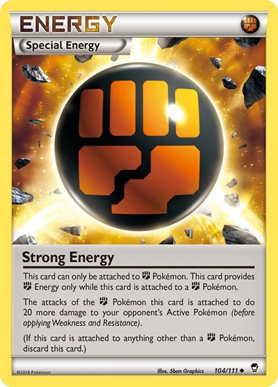 Strong Energy #104 XY - Furious Fists