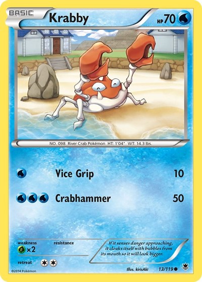 Krabby #13 XY - Phantom Forces