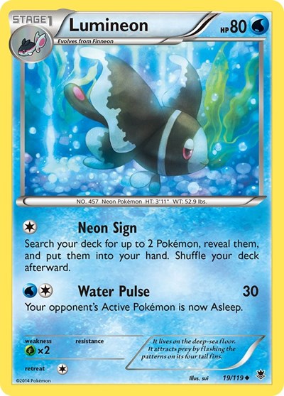 Lumineon #19 XY - Phantom Forces