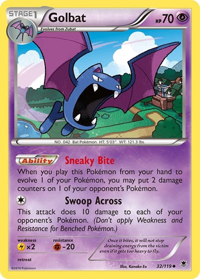 Golbat #32 XY - Phantom Forces