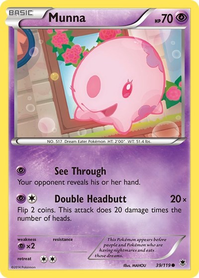 Munna #39 XY - Phantom Forces