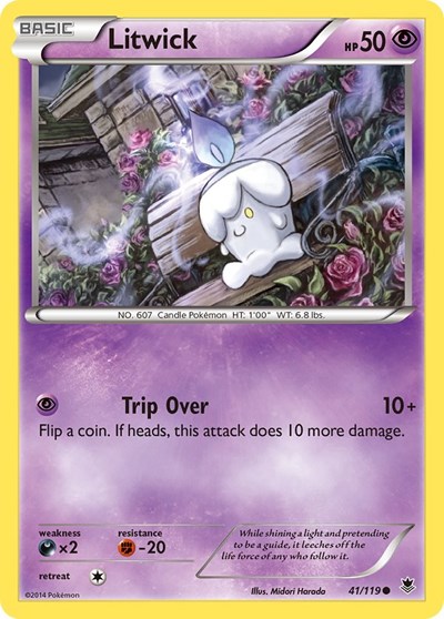 Litwick #41 XY - Phantom Forces