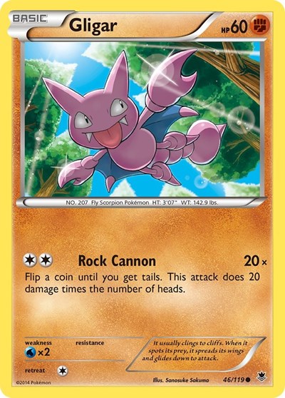 Gligar #46 XY - Phantom Forces
