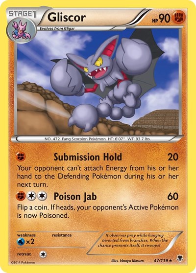 Gliscor #47 XY - Phantom Forces