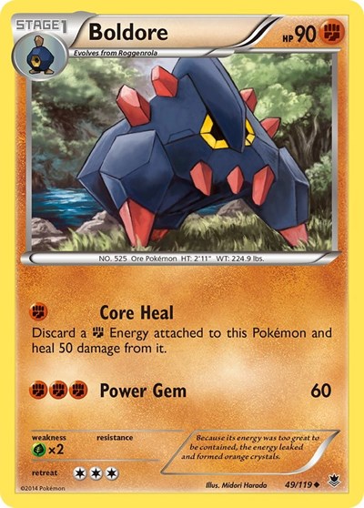 Boldore #49 XY - Phantom Forces