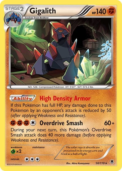 Gigalith #50 XY - Phantom Forces