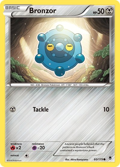 Bronzor #60 XY - Phantom Forces