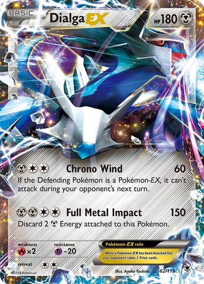 Dialga EX #62 XY - Phantom Forces