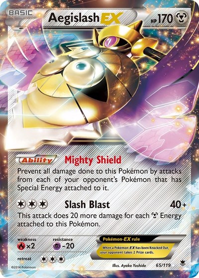 Aegislash EX #65 XY - Phantom Forces
