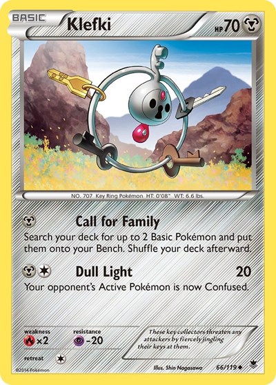 Klefki #66 XY - Phantom Forces
