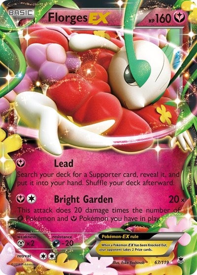 Florges EX XY - Phantom Forces