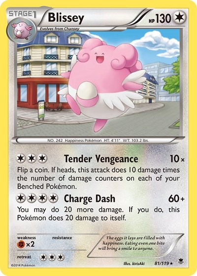 Blissey #81 XY - Phantom Forces