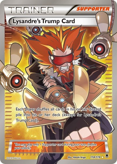 Lysandre's Trump Card #118 XY - Phantom Forces