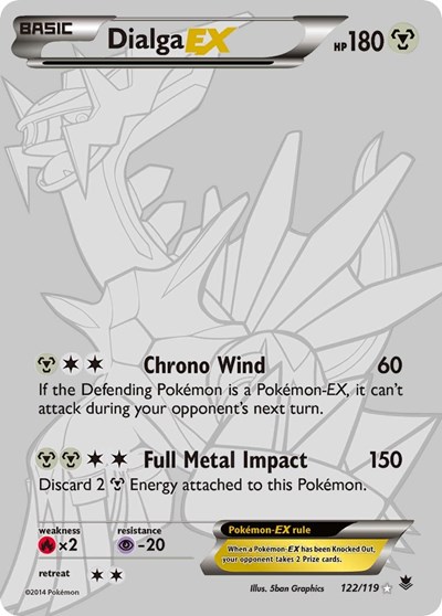 Dialga EX #122 XY - Phantom Forces