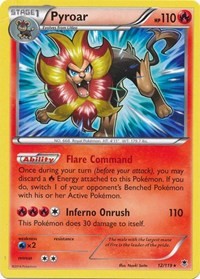 Pyroar #12 Deck Exclusives