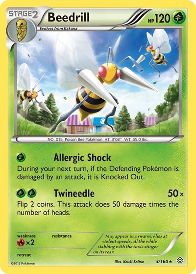 Beedrill #3 XY - Primal Clash