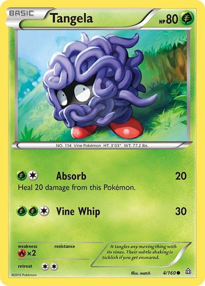 Tangela #4 XY - Primal Clash
