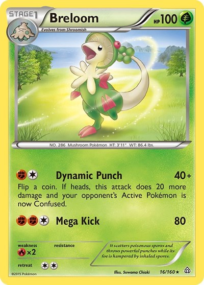 Breloom #16 XY - Primal Clash