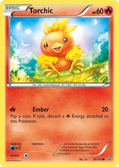 Torchic #25 XY - Primal Clash