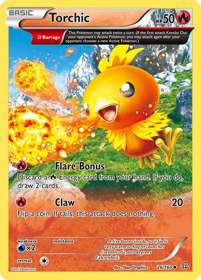 Torchic #26 XY - Primal Clash