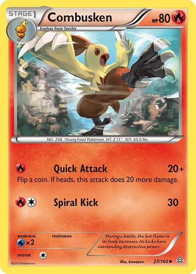 Combusken #27 XY - Primal Clash