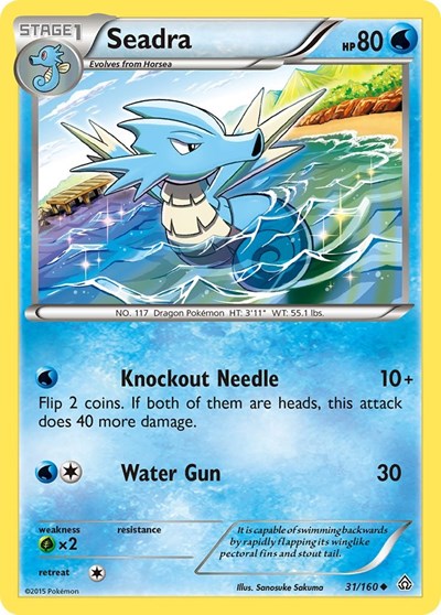 Seadra #31 XY - Primal Clash