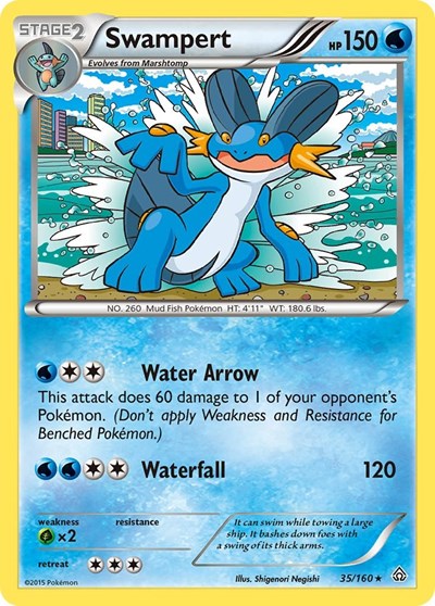 Swampert #35 XY - Primal Clash