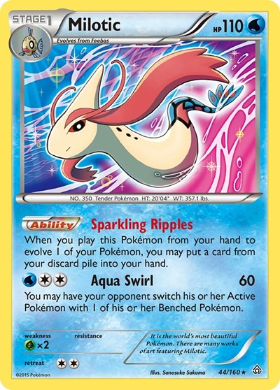 Milotic #44 XY - Primal Clash