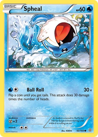 Spheal #45 XY - Primal Clash