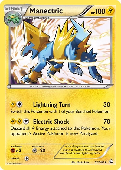 Manectric #61 XY - Primal Clash