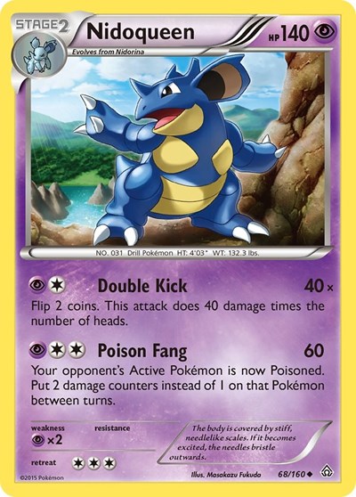 Nidoqueen #68 XY - Primal Clash